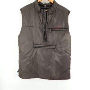 Vintage 1990s Tommy Hilfiger Puffer Vest Mens Size 2XL Gray